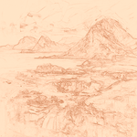 Sepia sketch