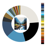 Colour wheel / palette