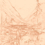 Sepia sketch