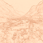 Sepia sketch