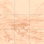 Sepia sketch with grid