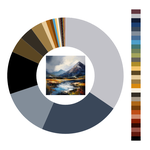 Colour wheel / palette