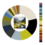 Colour wheel / palette