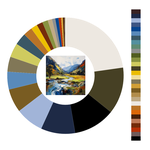 Colour wheel / palette