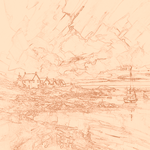 Sepia sketch