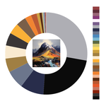 Colour wheel / palette