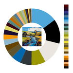 Colour wheel / palette