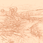 Sepia sketch