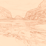 Sepia sketch