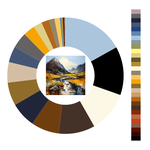 Colour wheel / palette