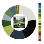 Colour wheel / palette