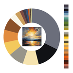 Colour wheel / palette