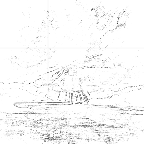 Sketch with grid