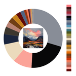 Colour wheel / palette