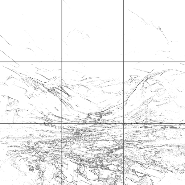 Sketch with grid