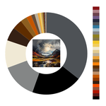 Colour wheel / palette