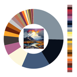 Colour wheel / palette