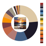 Colour wheel / palette