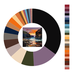 Colour wheel / palette