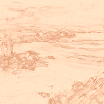 Sepia sketch