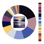 Colour wheel / palette