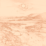 Sepia sketch