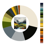 Colour wheel / palette