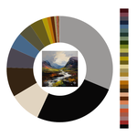 Colour wheel / palette