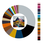 Colour wheel / palette