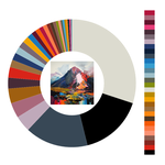 Colour wheel / palette