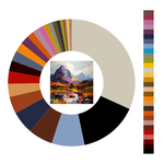 Colour wheel / palette