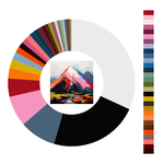 Colour wheel / palette