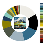 Colour wheel / palette