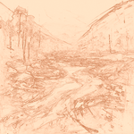 Sepia sketch