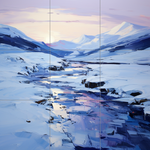 Painting with grid