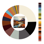 Colour wheel / palette