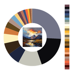 Colour wheel / palette