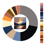 Colour wheel / palette