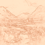 Sepia sketch