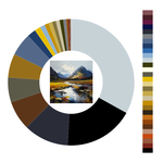 Colour wheel / palette