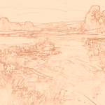 Sepia sketch