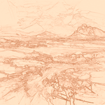 Sepia sketch