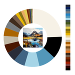 Colour wheel / palette