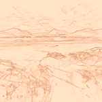 Sepia sketch