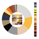 Colour wheel / palette