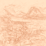 Sepia sketch