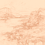 Sepia sketch