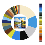 Colour wheel / palette