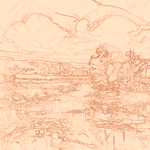 Sepia sketch