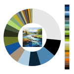 Colour wheel / palette